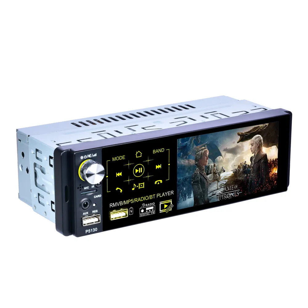 HD 4.1 Inch MP5, Subwoofer Player, Capacitive Touch Screen, Dual USB Port, Car Audio and Video P5130