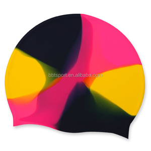 Cuffie da Nuoto Arcobaleno Multicolore, Cuffie Piatte in <span class=keywords><strong>Silicone</strong></span> per Uomo e Donna, Ideali per Allenamento e <span class=keywords><strong>Piscina</strong></span> - Product Image 5