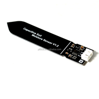 Kapasitif Analog toprak nem sensörü dayanıklı 3.3 ~ 5.5V korozyon yerçekimi 3-Pin arayüzü ile ahududu PI