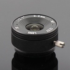 عدسة واسعة الزاوية بدقة 3 ميجابكسل ذات فتحة ثابتة 2.8 مم مع تركيب CS لكاميرا IP الصندوقية - Product Image 1