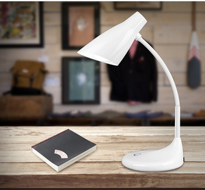 Mỹ Bán Chạy nhất 3-gear Dimmer sinh viên LED bàn đèn với điều khiển cảm ứng ABS Chất liệu thiết kế hiện đại cho phòng ngủ sử dụng - Product Image 2