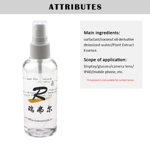 LC029 100ml Flacon PET Spray <span class=keywords><strong>Nettoyant</strong></span> pour Lunettes Solution Liquide Nettoyante pour Verres Optiques et <span class=keywords><strong>de</strong></span> Lecture - Product Image 6