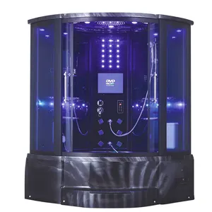 hydro massage shower cabin/ massage shower box/ 1 person steam shower cubicle
