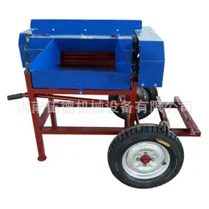 Decorticator for hemp flax jute banana stalk fiber extracting waste processing machine cn hen