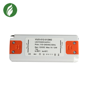 12 w सुपर स्लिम एलईडी दीपक ड्राइवर लगातार वोल्टेज 12 v <span class=keywords><strong>1a</strong></span> के लिए बिजली की आपूर्ति ट्रांसफार्मर का नेतृत्व किया - Product Image 3