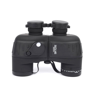 Telescopio de emergencia para exteriores con zoom de 10x50, binoculares impermeables y a prueba de niebla con telémetro para caza, observación de la naturaleza - Product Image 1