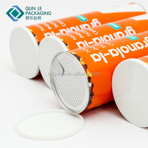 Boîte d'emballage fkisli, Tube en papier, de qualité alimentaire, étanche, imprimée personnalisée - Product Image 4