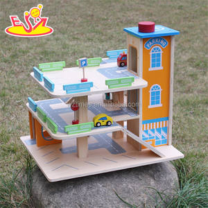 2018 Wholesale Toddlers <strong>Wooden</strong> <strong>Toy</strong> <strong>Car</strong> Parking <strong>Garage</strong> New Design Kids <strong>Wooden</strong> <strong>Toy</strong> <strong>Car</strong> Parking <strong>Garage</strong> W04B049 - Product Image 5