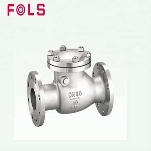 Áp lực cao PN16 DIN ANSI tiêu chuẩn SS304 <span class=keywords><strong>wcb</strong></span> <span class=keywords><strong>Swing</strong></span> không trở lại mặt bích kiểm tra van - Product Image 3