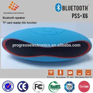 Bola de rugby mini bluetooth wireless speaker, com microfone, tf leitor, leitor usb( pss- x6)