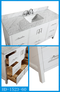 Homedee 60 дюймов горячая Распродажа двойная раковина ванная комната - Product Image 3