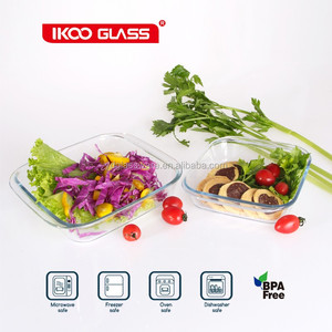 Effacer résistant à la chaleur <span class=keywords><strong>pyrex</strong></span> casserole en verre <span class=keywords><strong>couvercle</strong></span>/<span class=keywords><strong>Pyrex</strong></span> Ustensiles En Verre - Product Image 4