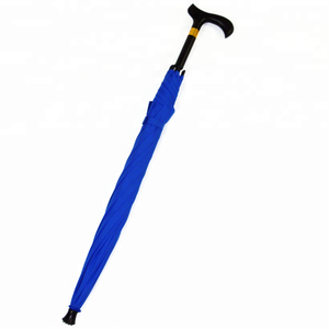 Bâton de marche réglable en hauteur Guangdong Camsul avec parapluie intégré, design droit, en tissu pongé, ouverture automatique pour le voyage et le golf - Product Image 1