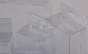 Boîte en plastique PET biodégradable personnalisée pour emballage cadeau, boîte de présentation transparente pliable, boîte de rangement - Product Image 6