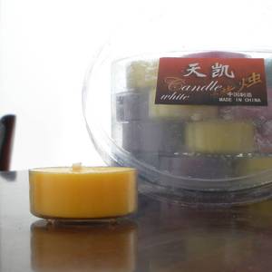 4 Ore Senza Fumo Aromaterapia Bianco/Rosso Candela <span class=keywords><strong>Tealight</strong></span> - Product Image 5
