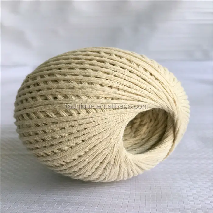 cotton twine 100% cotton or T/C for package rope gift rope