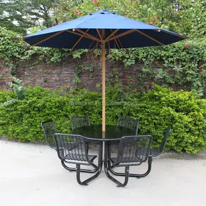 Gartenmöbel picknick-tisch mit 2,7 Mt garten sonnenschirm sonnenschirm