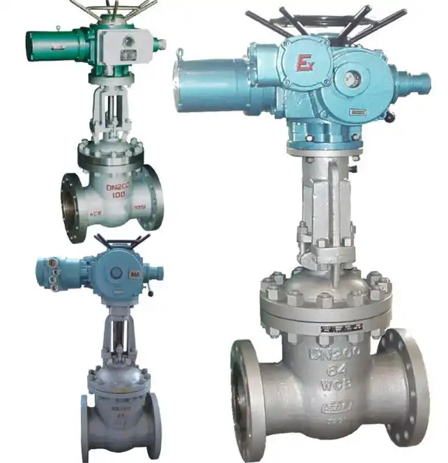 DN300 12 Inch Automatic Standard Motorized Gate Valve With Electric Actuator