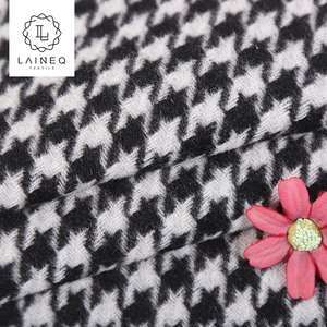 2017 Nuevo diseño italiano houndstooth lana de Cachemira <span class=keywords><strong>tela</strong></span> de mezcla - Product Image 3