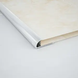 Easy Installation Aluminum H Shape Flexible Wall Panel Tile Trim
