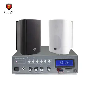 MP3 USB FM mini mixer amplifier dengan coaxial dinding sistem pa musik berbicara combo kit