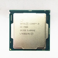 Processeur LGA1151 testé à 100%, I5 7500 7600 6e et 7e génération, CPU de bureau
