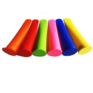 Acessórios de cozinha Crianças DIY Picolé Ice Cream Tubes Silicone Lolly Mold para Home Refrigerador Safe Custom Logo Tamanho M