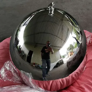 รูปปั้นบอลลูนสแตนเลสขัดเงาสำหรับตกแต่งบ้านสำนักงานที่ทันสมัย
