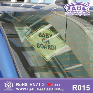 Waring FABE bebé en coche sticker bebé <span class=keywords><strong>a</strong></span> <span class=keywords><strong>bordo</strong></span> <span class=keywords><strong>etiqueta</strong></span> engomada del coche productos de seguridad - Product Image 1