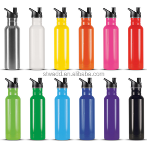 Stwadd nuevo producto BPA botella de agua de <span class=keywords><strong>acero</strong></span> <span class=keywords><strong>inoxidable</strong></span> con tapa de pico personalizado deportes botella - Product Image 1