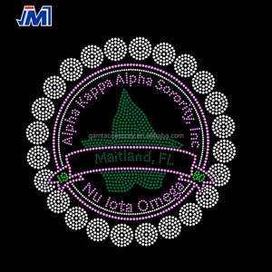 Sparkle Sorority Iron on Rhinestone Transferencia de Calor - Product Image 4
