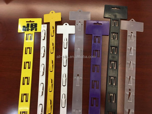 2023 New <strong>plastic</strong> hanging clips <strong>strips</strong> for retail folding clips <strong>strips</strong> pvc clips <strong>strips</strong> - Product Image 2