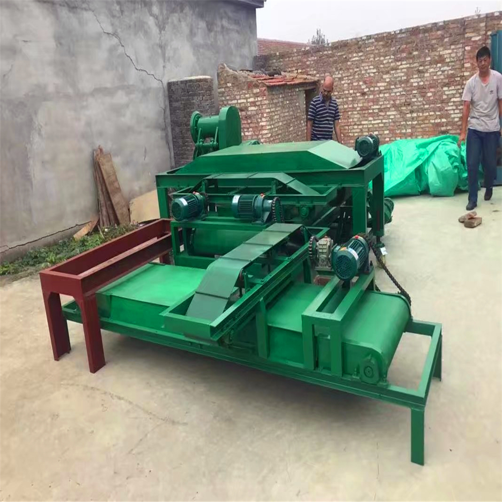 Factory price automatic uncured raw rubber steel wire separator machine