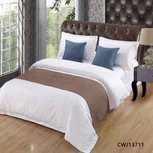 ที่กำหนดเองที่ทันสมัยโรงแรมวิ่งเตียงเบาะปก - Product Image 2