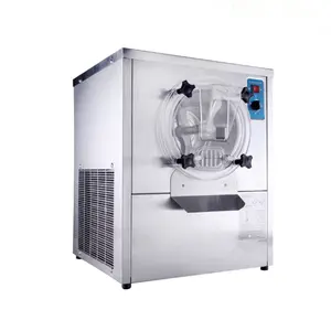 Industrial Hard Ice Cream Batch Freezer Gelato Machine
