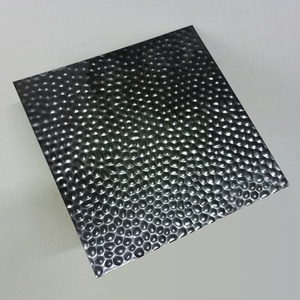 Lamiera in <span class=keywords><strong>Acciaio</strong></span> Inox <span class=keywords><strong>304</strong></span> con Finitura Martellata per Pannelli Decorativi da Parete - Product Image 3