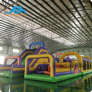 Khổng lồ Inflatable Khóa Học Trở Ngại Nhà Sản Xuất Với Giá Rẻ Giá