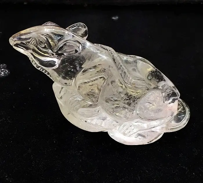 Figurine de souris en cristal blanc, nouveauté 2022, haute qualité, 1 pièce