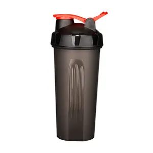 700Ml Bán Buôn Tùy Chỉnh In Ấn Logo BPA Free Thân Thiện Với Môi Nhựa Protein Shaker Eiwit Shaker Chai Chai Shaker