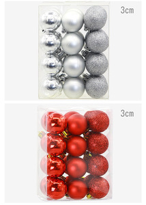 En gros <span class=keywords><strong>Pas</strong></span> <span class=keywords><strong>Cher</strong></span> <span class=keywords><strong>Décoration</strong></span> D'ornement De sapin De Noël Suspendus Boule De Noël En Plastique - Product Image 3