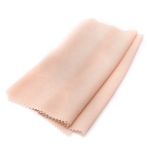 Бежевая чистая шифоновая ткань из 100% полиэстера - Product Image 6