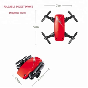 <span class=keywords><strong>Mini</strong></span>-<span class=keywords><strong>drone</strong></span> pliable de 3 cm, <span class=keywords><strong>2</strong></span>,4 G, retour automatique, moteur S9 avec mode sans tête et mode de vol stationnaire - Product Image 5