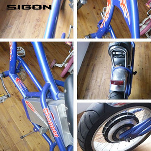 Vélo électrique avec moteur sans balais, batterie au plomb, 250W, couleur bleue, hachoir CE pour adultes - Product Image 5