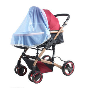 Em bé muỗi Net Xe đẩy côn trùng bìa an toàn giường vận chuyển xe đẩy lưới lưới - Product Image 6