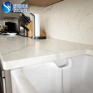 Home Used White Quartz Stone <strong>Kitchen</strong> <strong>Worktop</strong> With <strong>Best</strong> Price - Product Image 4