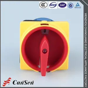 LW26GS-20/04-1 rojo amarillo candado 20a rotary cam interruptores de límite