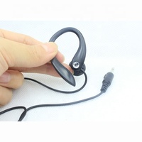 Pemandu Wisata Klip Telinga Headphone Di Telinga Satu Sisi Klip Kait Telinga Di Headset Satu Telinga Earphone