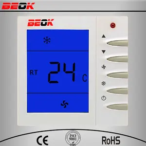 enerji tasarrufu dijital oda termostatı fan coil ünitesi