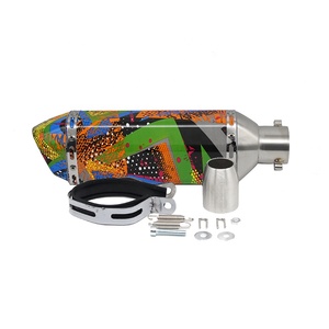 ท่อไอเสียรถจักรยานยนต์ดัดแปลง51มม. สำหรับ50cc-1000cc Moto GSR 600 MSX 125 nc750x แข่ง - Product Image 5