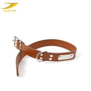 Collare per animali domestici in vera pelle tempestato di rivetti a spillo di lusso di design personalizzato collare per animali in vera pelle con corda di piombo - Product Image 4
